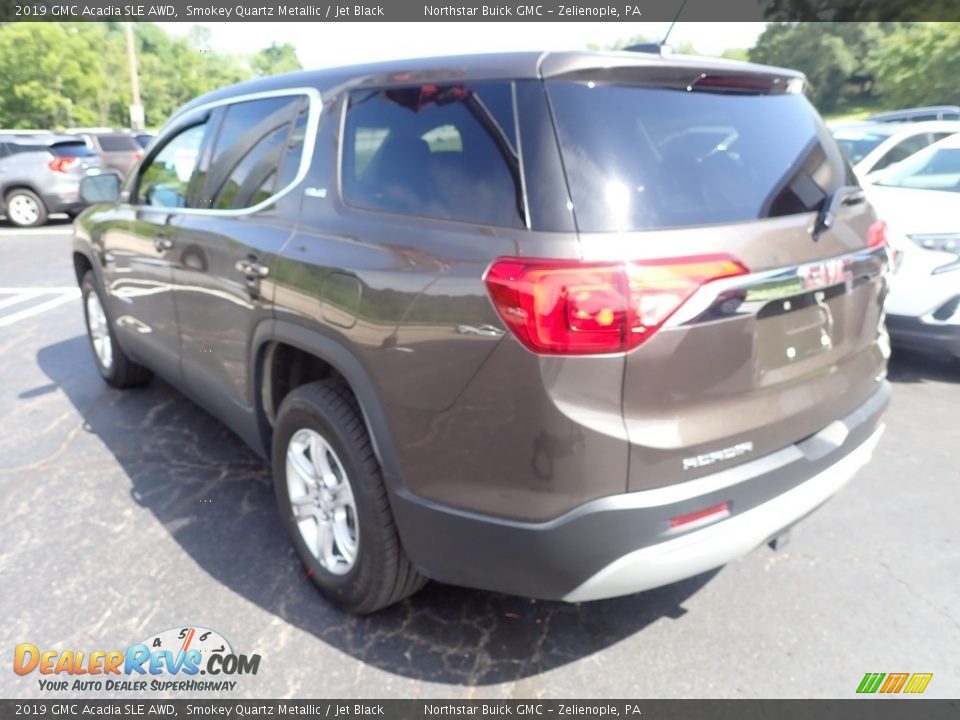 2019 GMC Acadia SLE AWD Smokey Quartz Metallic / Jet Black Photo #3