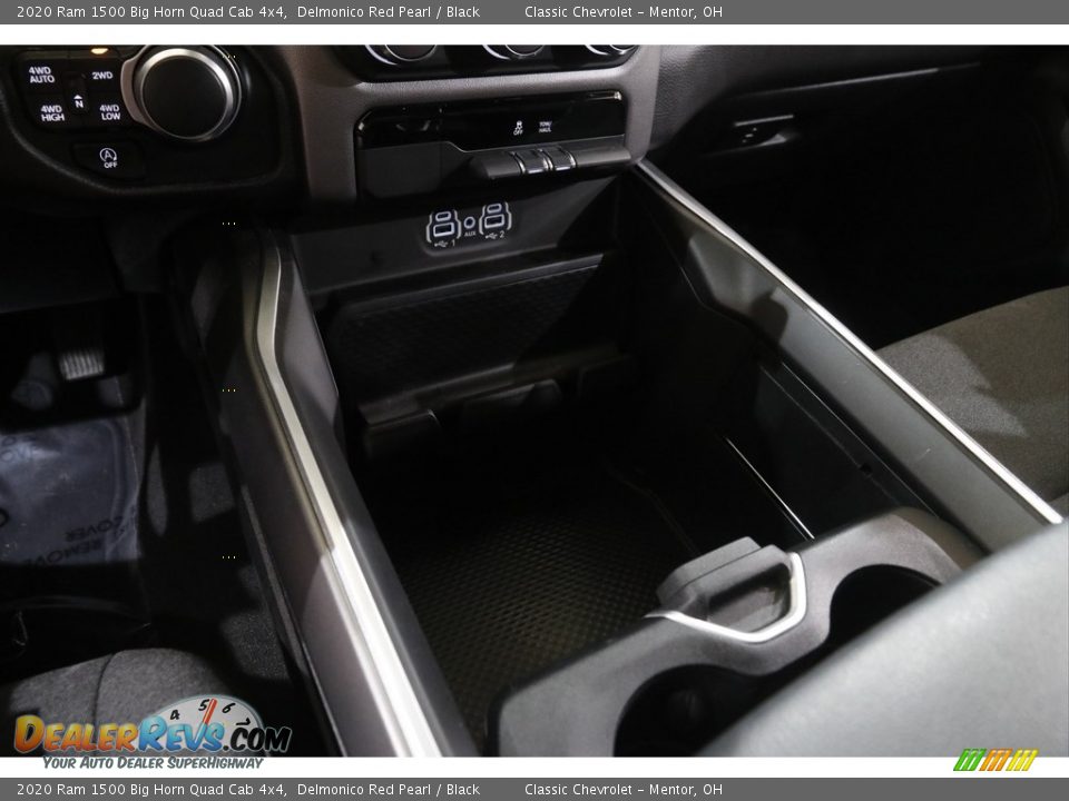 2020 Ram 1500 Big Horn Quad Cab 4x4 Delmonico Red Pearl / Black Photo #17