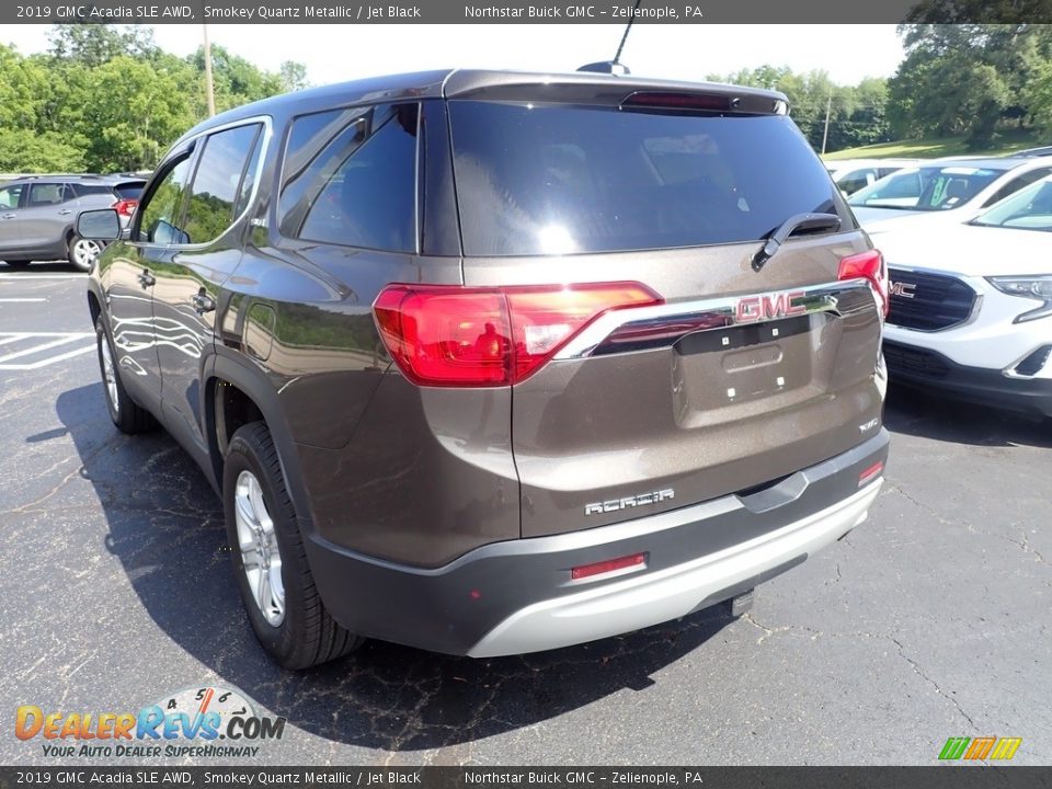 2019 GMC Acadia SLE AWD Smokey Quartz Metallic / Jet Black Photo #4