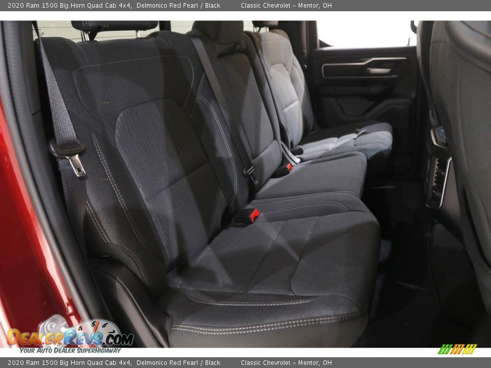 2020 Ram 1500 Big Horn Quad Cab 4x4 Delmonico Red Pearl / Black Photo #19