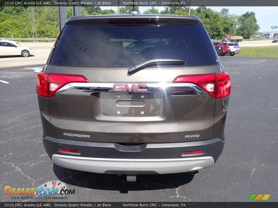 2019 GMC Acadia SLE AWD Smokey Quartz Metallic / Jet Black Photo #5