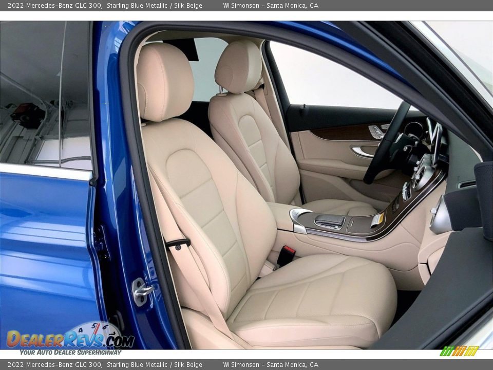 2022 Mercedes-Benz GLC 300 Starling Blue Metallic / Silk Beige Photo #5