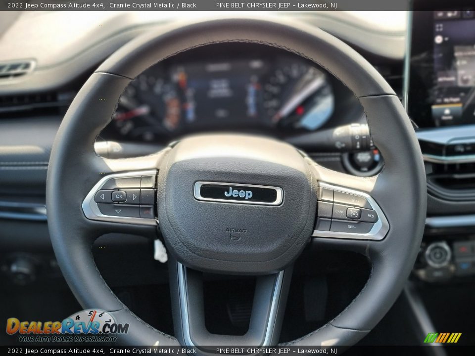 2022 Jeep Compass Altitude 4x4 Granite Crystal Metallic / Black Photo #11