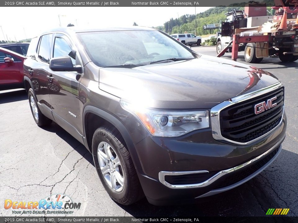 2019 GMC Acadia SLE AWD Smokey Quartz Metallic / Jet Black Photo #9