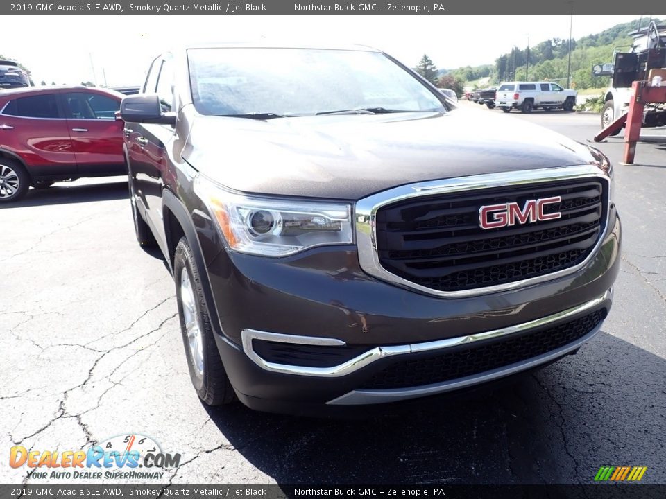 2019 GMC Acadia SLE AWD Smokey Quartz Metallic / Jet Black Photo #10