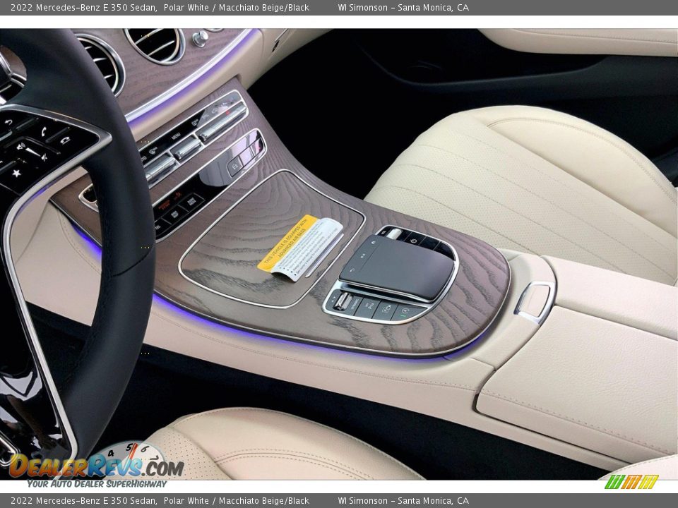 2022 Mercedes-Benz E 350 Sedan Polar White / Macchiato Beige/Black Photo #8