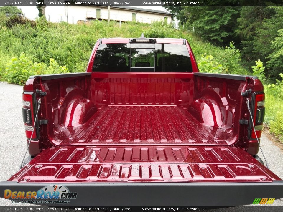 2022 Ram 1500 Rebel Crew Cab 4x4 Delmonico Red Pearl / Black/Red Photo #8