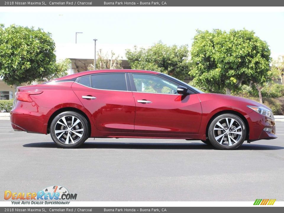 Carnelian Red 2018 Nissan Maxima SL Photo #4