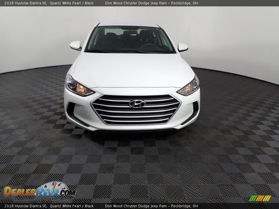 2018 Hyundai Elantra SE Quartz White Pearl / Black Photo #2