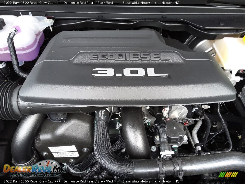 2022 Ram 1500 Rebel Crew Cab 4x4 3.0 Liter DOHC 24-Valve Turbo-Diesel V6 Engine Photo #10