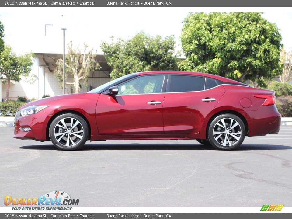 Carnelian Red 2018 Nissan Maxima SL Photo #9