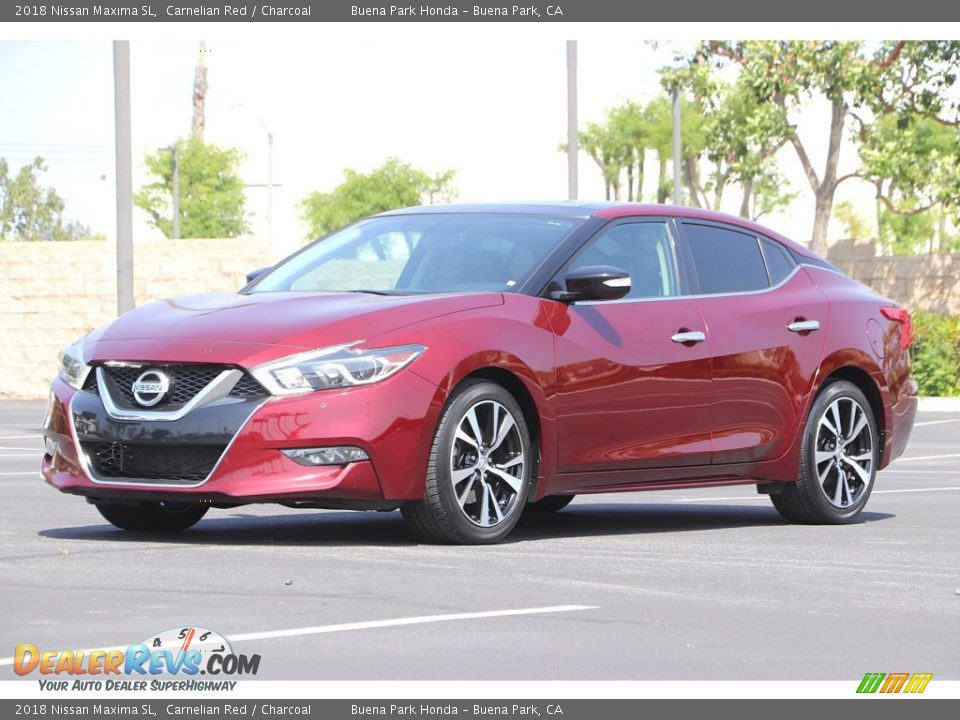 Carnelian Red 2018 Nissan Maxima SL Photo #10