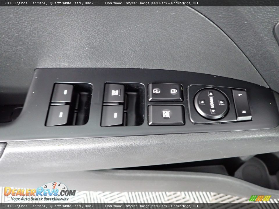 2018 Hyundai Elantra SE Quartz White Pearl / Black Photo #10