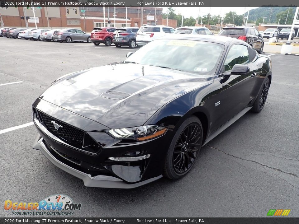 Shadow Black 2020 Ford Mustang GT Premium Fastback Photo #4