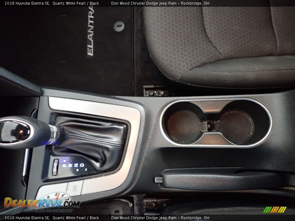 2018 Hyundai Elantra SE Quartz White Pearl / Black Photo #19