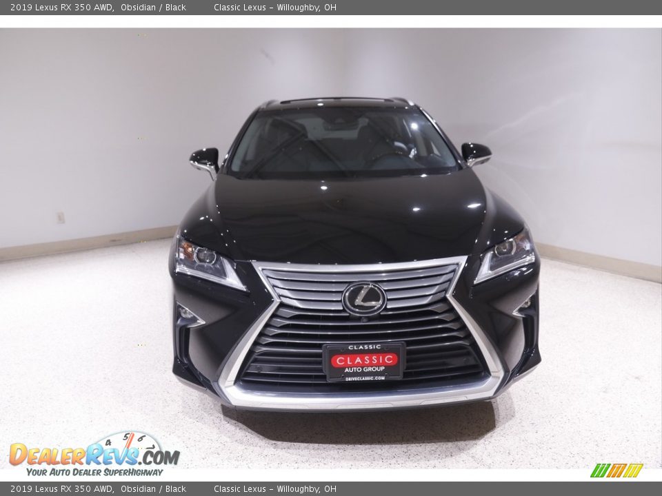 2019 Lexus RX 350 AWD Obsidian / Black Photo #2