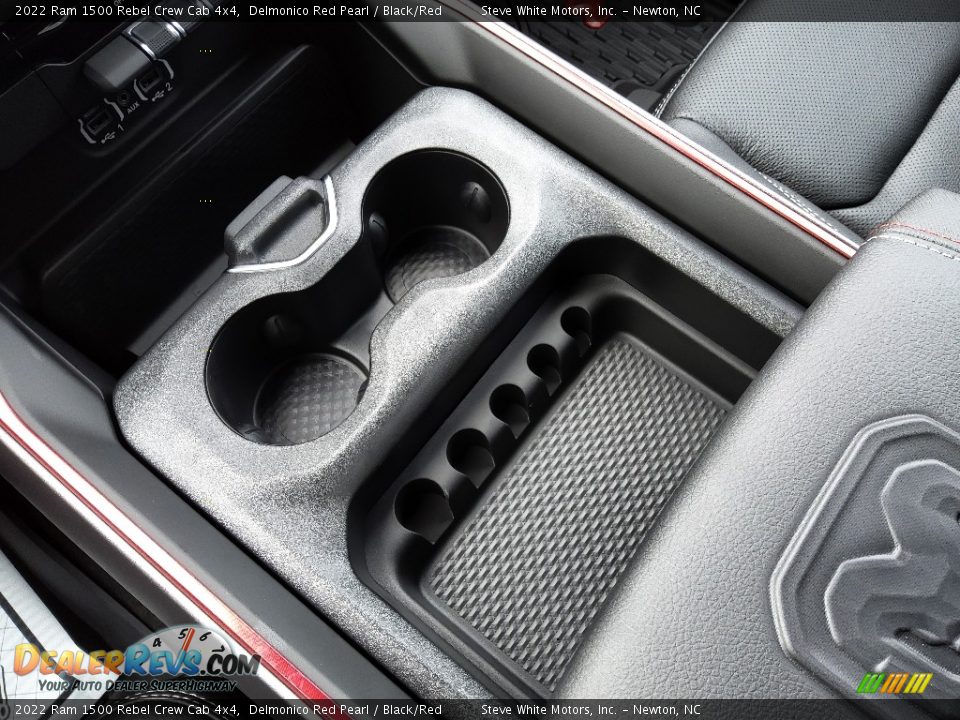 2022 Ram 1500 Rebel Crew Cab 4x4 Delmonico Red Pearl / Black/Red Photo #29