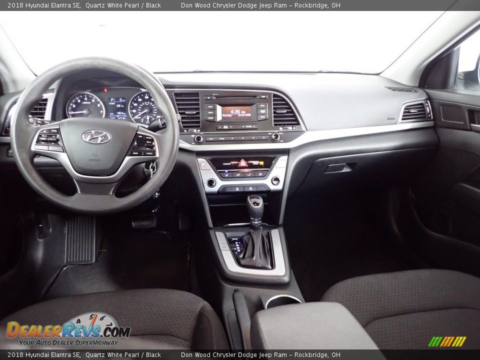 2018 Hyundai Elantra SE Quartz White Pearl / Black Photo #23
