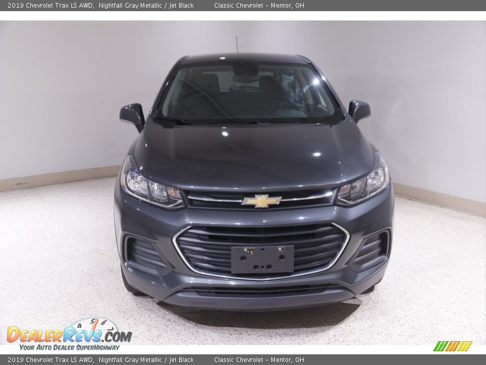 2019 Chevrolet Trax LS AWD Nightfall Gray Metallic / Jet Black Photo #2