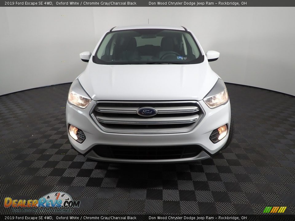 2019 Ford Escape SE 4WD Oxford White / Chromite Gray/Charcoal Black Photo #5