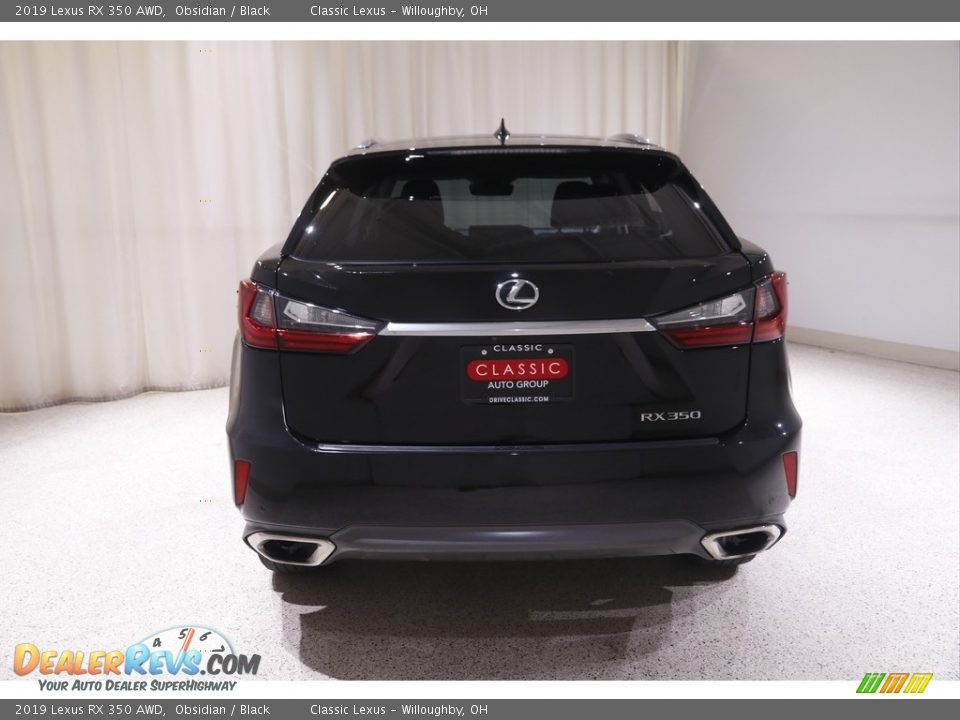 2019 Lexus RX 350 AWD Obsidian / Black Photo #21