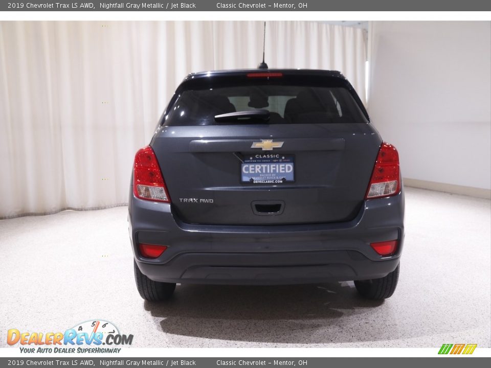 2019 Chevrolet Trax LS AWD Nightfall Gray Metallic / Jet Black Photo #17