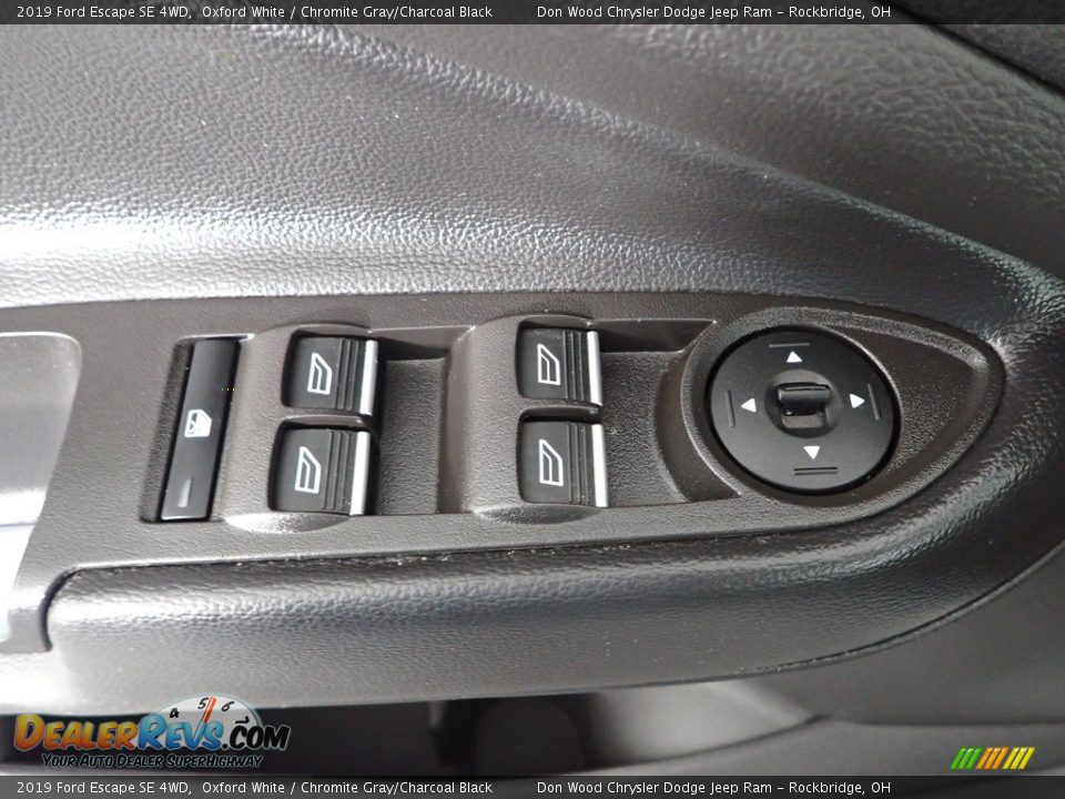2019 Ford Escape SE 4WD Oxford White / Chromite Gray/Charcoal Black Photo #13