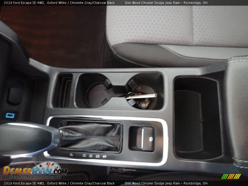 2019 Ford Escape SE 4WD Oxford White / Chromite Gray/Charcoal Black Photo #21
