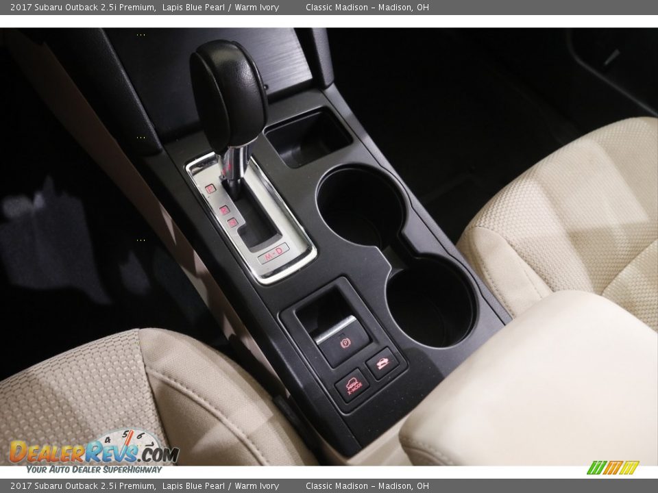 2017 Subaru Outback 2.5i Premium Lapis Blue Pearl / Warm Ivory Photo #13
