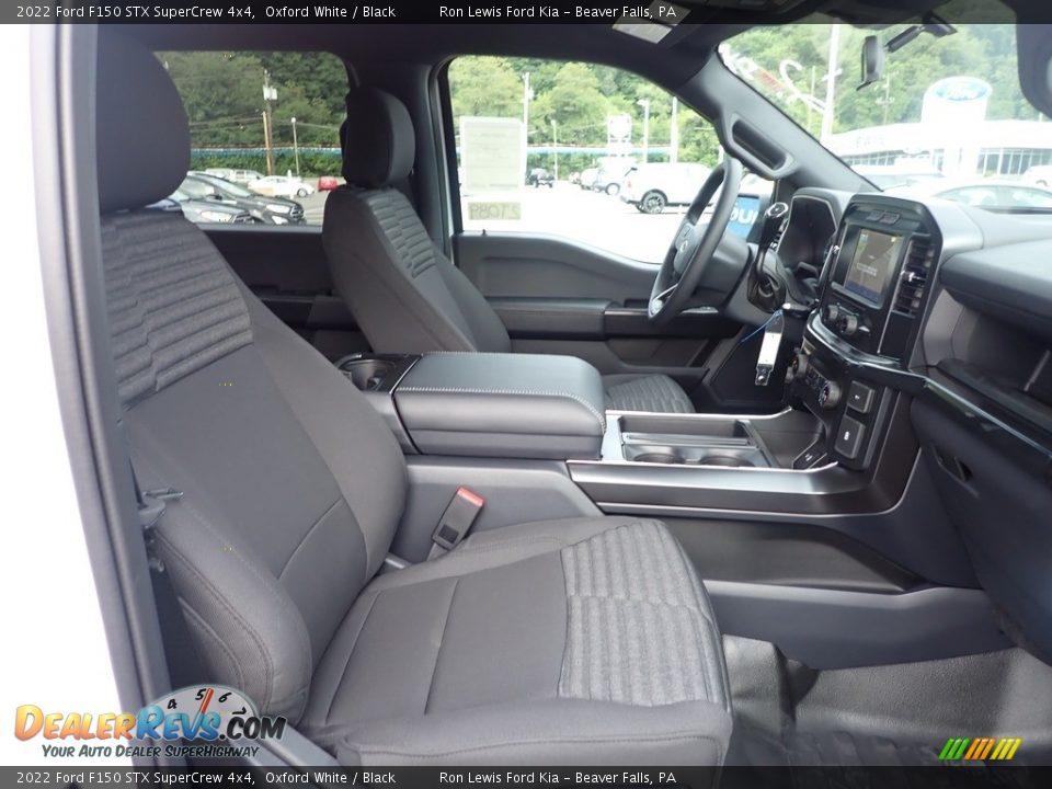 Front Seat of 2022 Ford F150 STX SuperCrew 4x4 Photo #12