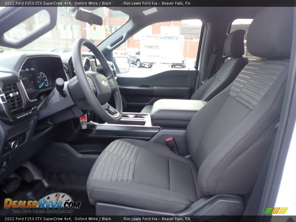 Front Seat of 2022 Ford F150 STX SuperCrew 4x4 Photo #15