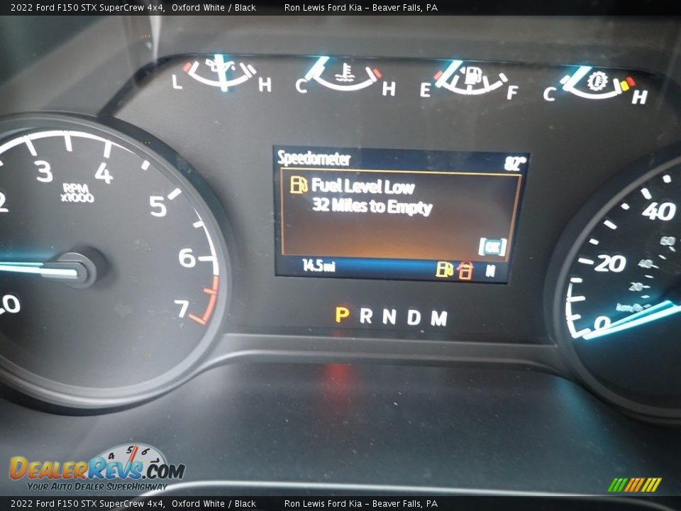 2022 Ford F150 STX SuperCrew 4x4 Oxford White / Black Photo #17