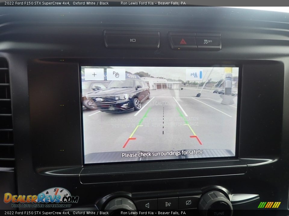 2022 Ford F150 STX SuperCrew 4x4 Oxford White / Black Photo #19