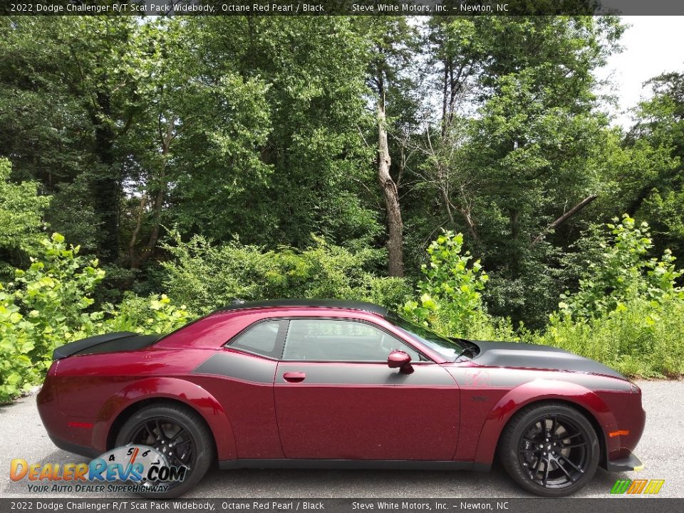 Octane Red Pearl 2022 Dodge Challenger R/T Scat Pack Widebody Photo #5