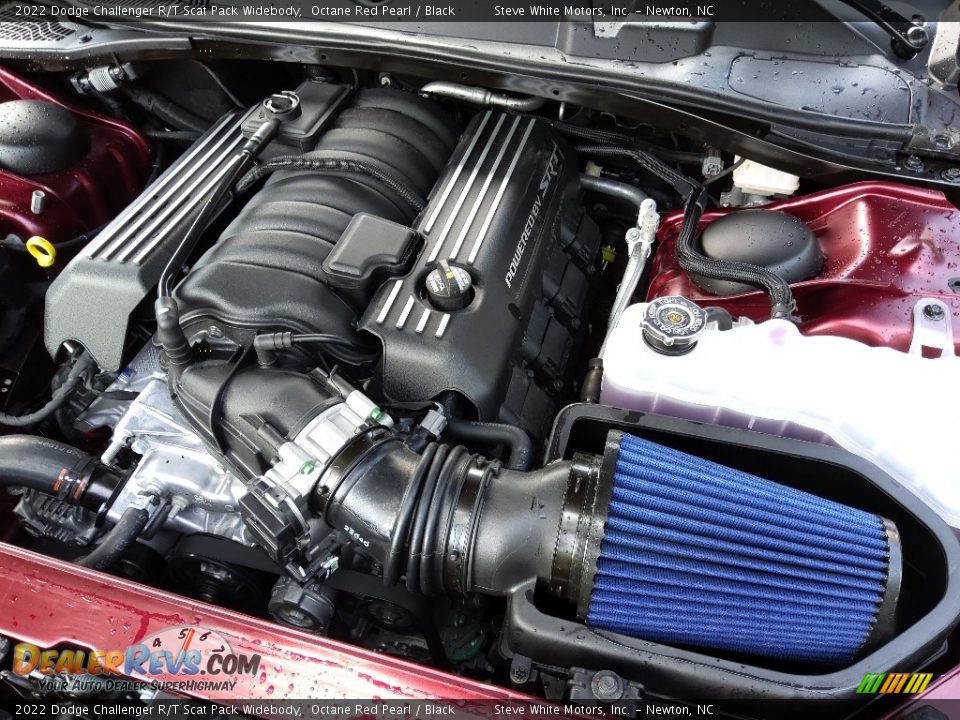 2022 Dodge Challenger R/T Scat Pack Widebody 392 SRT 6.4 Liter HEMI OHV 16-Valve VVT MDS V8 Engine Photo #9