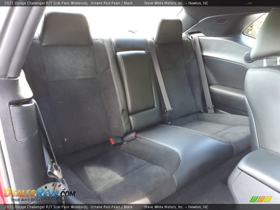 Rear Seat of 2022 Dodge Challenger R/T Scat Pack Widebody Photo #14