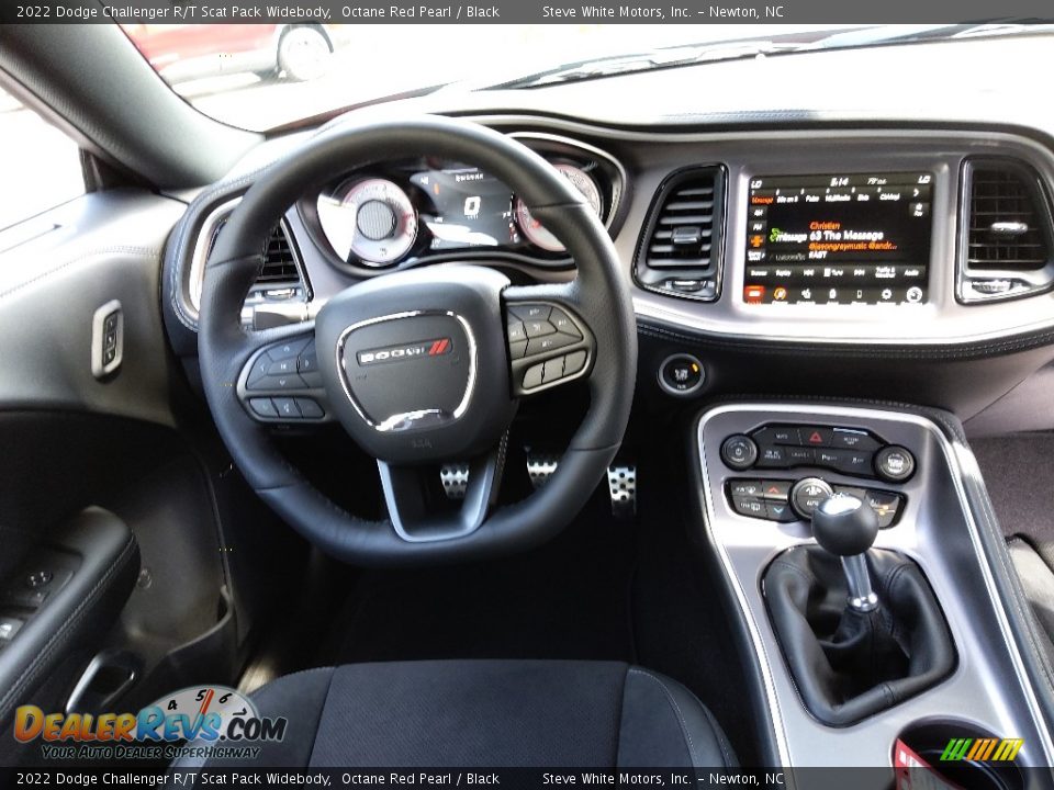 Controls of 2022 Dodge Challenger R/T Scat Pack Widebody Photo #16