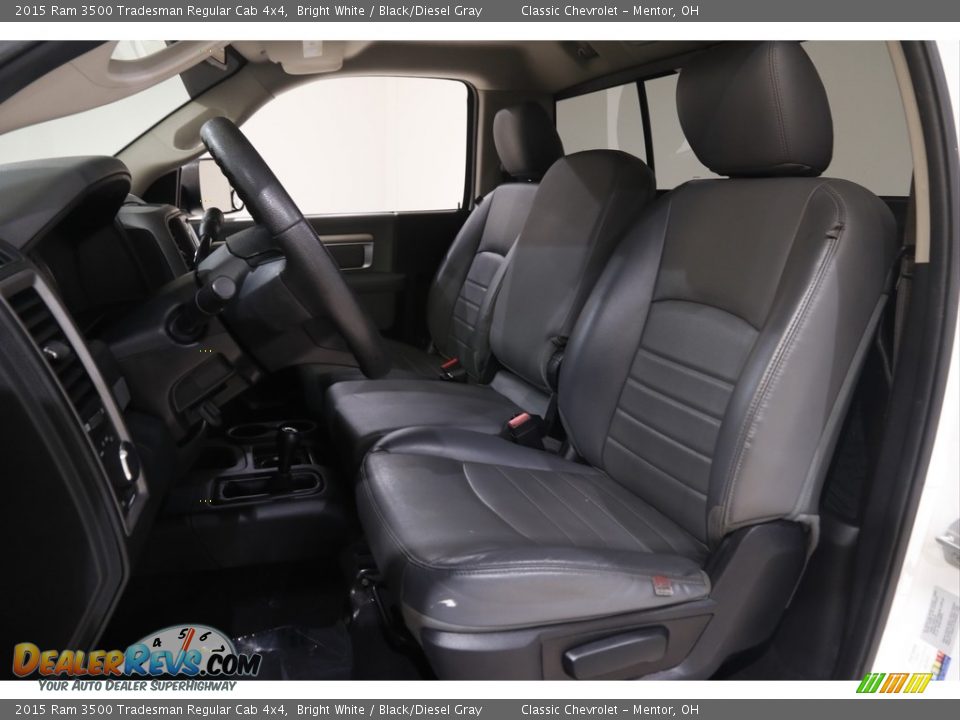 Front Seat of 2015 Ram 3500 Tradesman Regular Cab 4x4 Photo #5