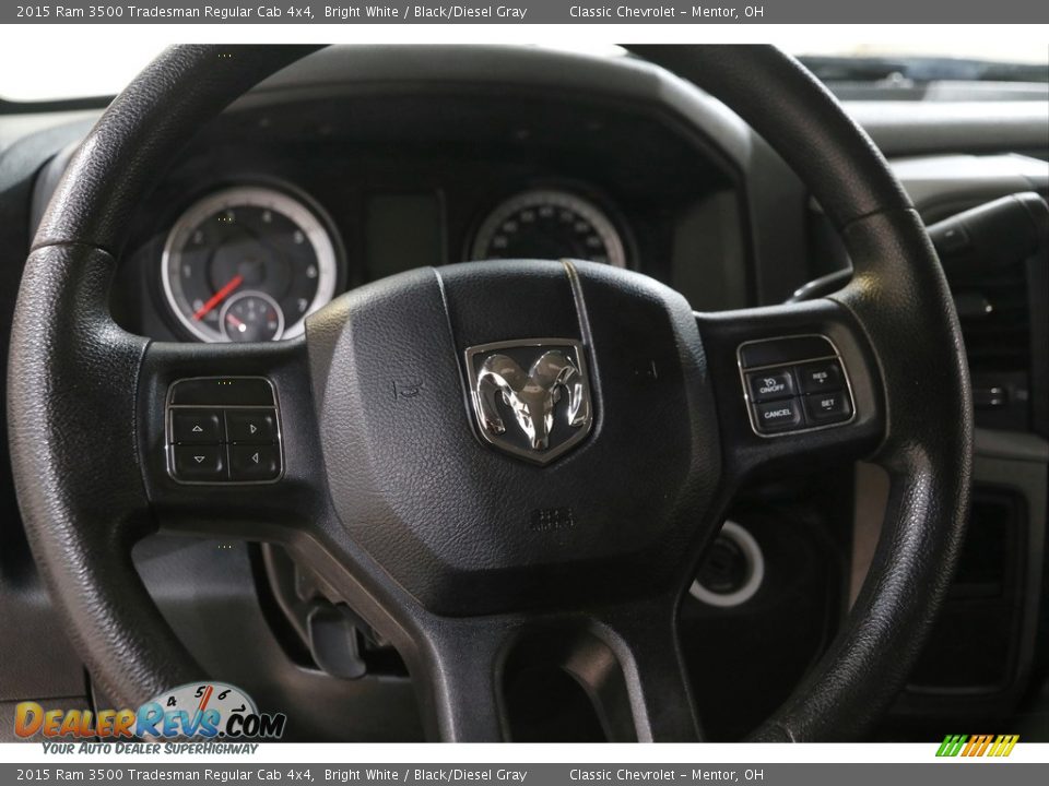 2015 Ram 3500 Tradesman Regular Cab 4x4 Steering Wheel Photo #7