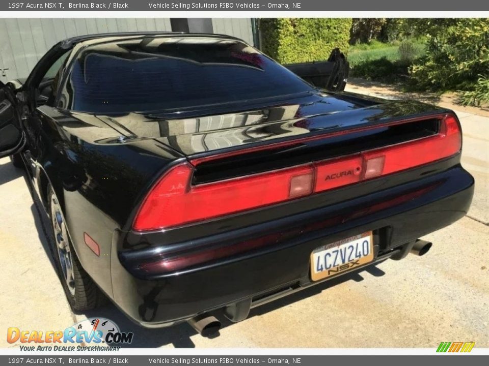 1997 Acura NSX T Berlina Black / Black Photo #13