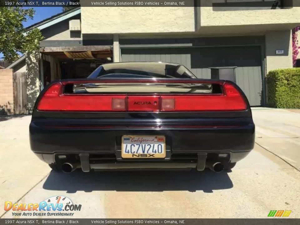 1997 Acura NSX T Berlina Black / Black Photo #14