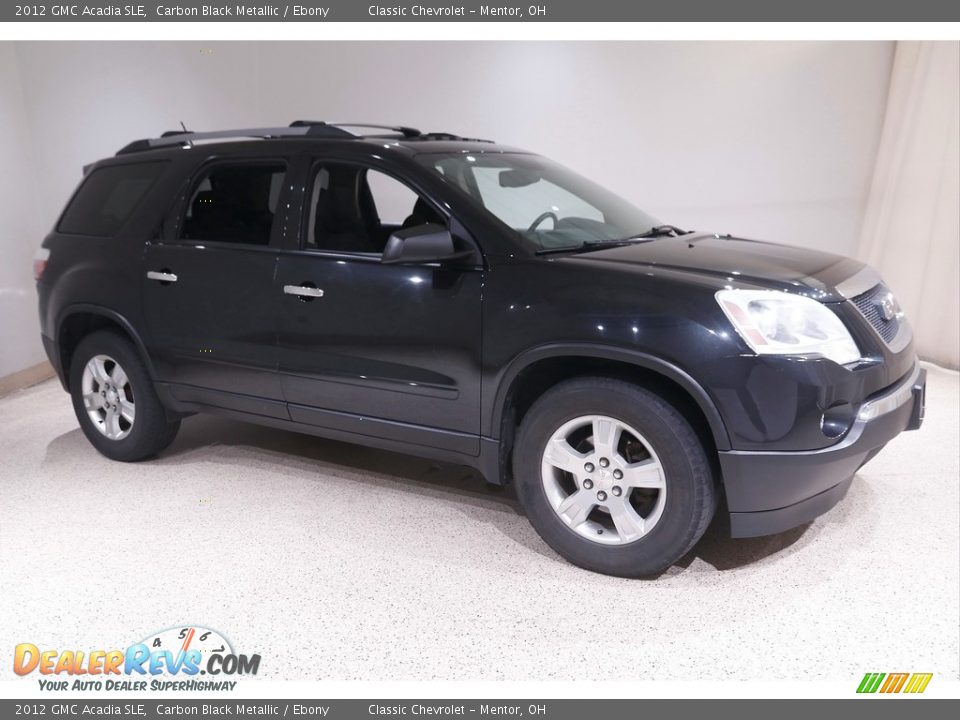 2012 GMC Acadia SLE Carbon Black Metallic / Ebony Photo #1