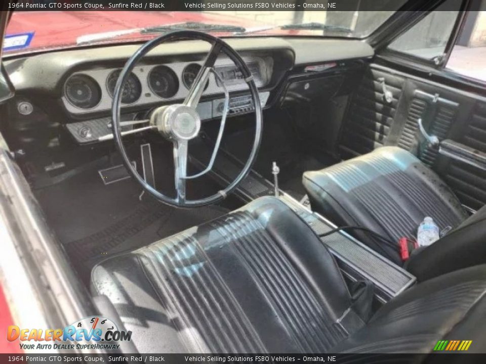 Black Interior - 1964 Pontiac GTO Sports Coupe Photo #3
