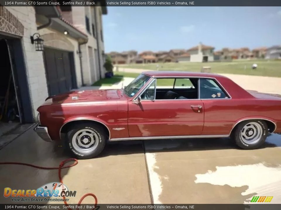 Sunfire Red 1964 Pontiac GTO Sports Coupe Photo #6