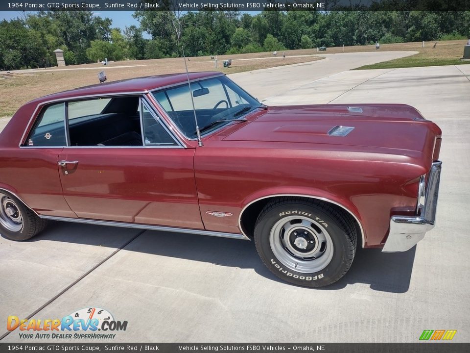 Sunfire Red 1964 Pontiac GTO Sports Coupe Photo #8