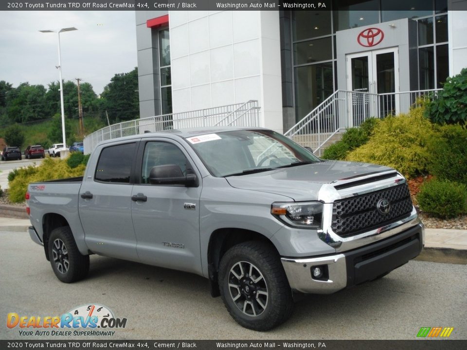 2020 Toyota Tundra TRD Off Road CrewMax 4x4 Cement / Black Photo #1