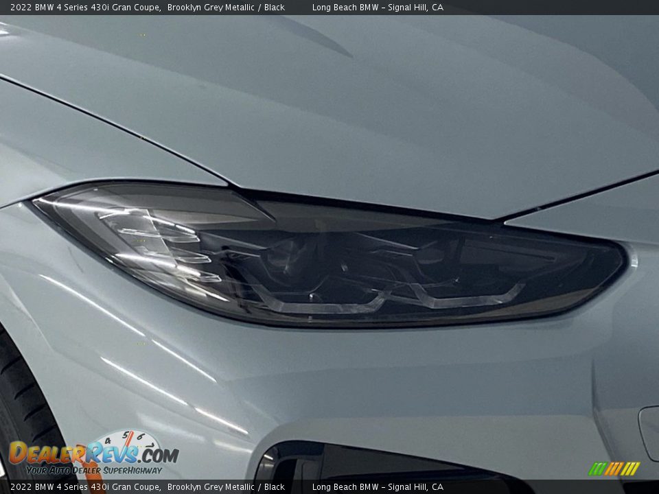 2022 BMW 4 Series 430i Gran Coupe Brooklyn Grey Metallic / Black Photo #4