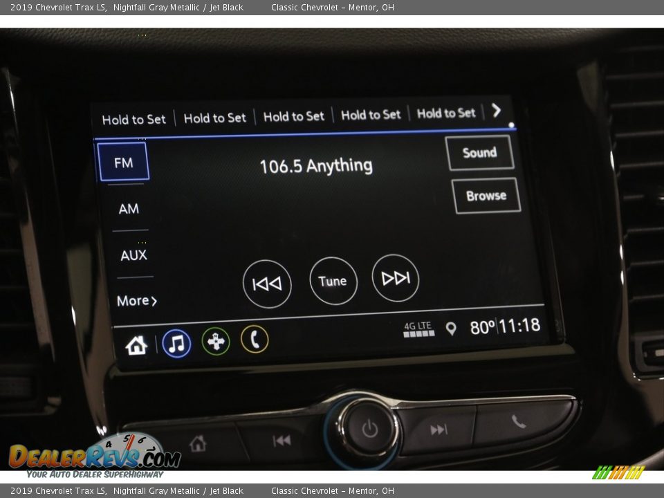 Audio System of 2019 Chevrolet Trax LS Photo #10