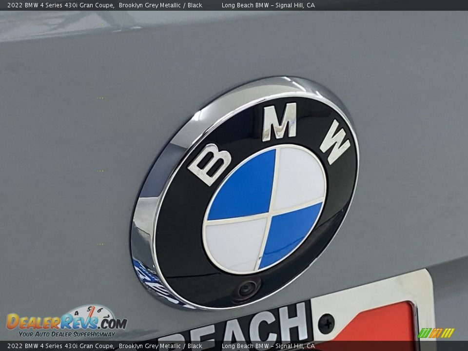 2022 BMW 4 Series 430i Gran Coupe Brooklyn Grey Metallic / Black Photo #7