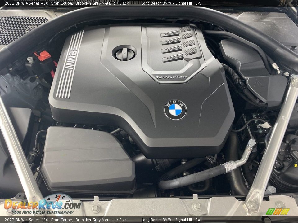 2022 BMW 4 Series 430i Gran Coupe 2.0 Liter DI TwinPower Turbocharged DOHC 16-Valve VVT 4 Cylinder Engine Photo #9